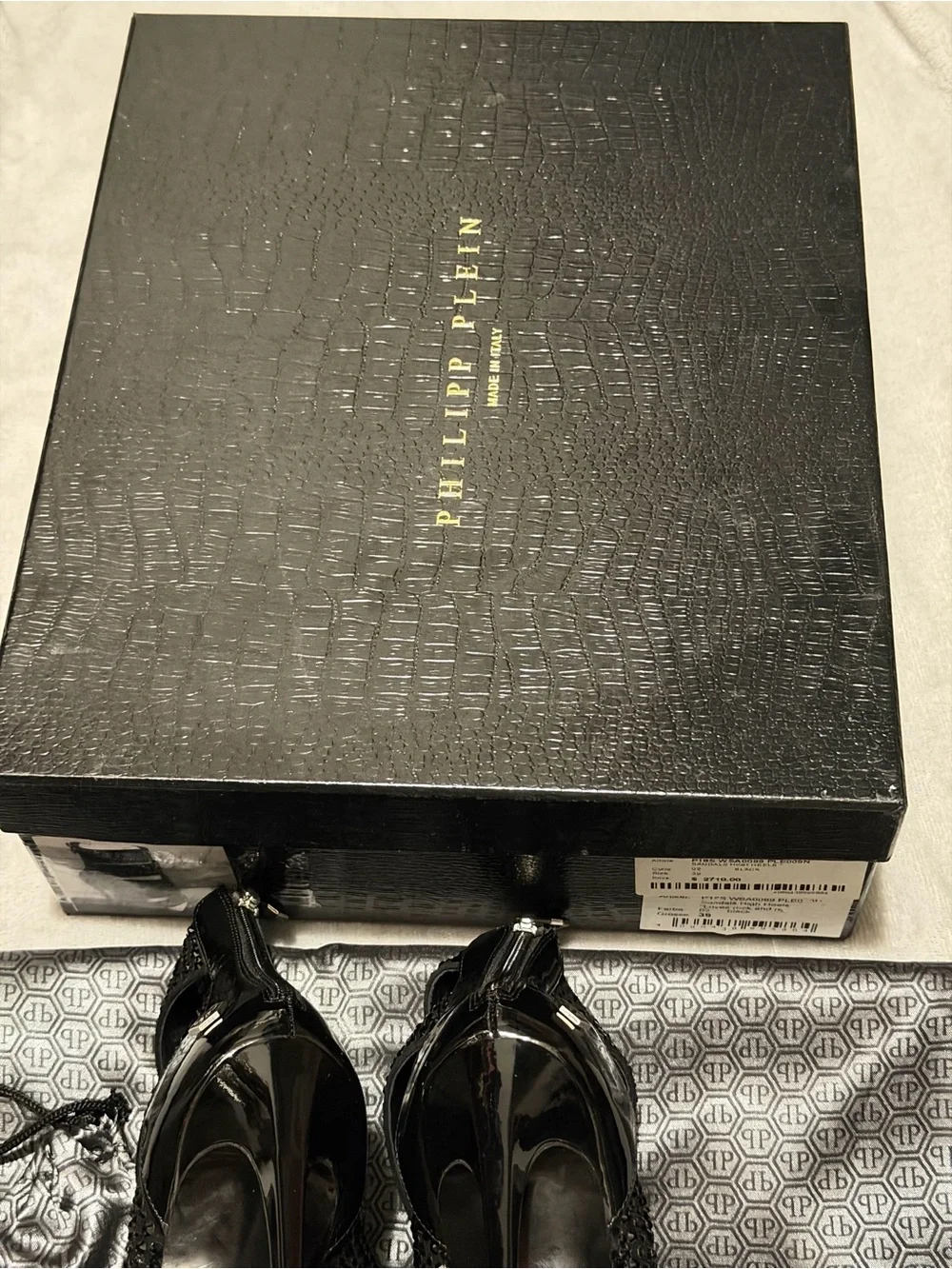 Philipp Plein edgy black